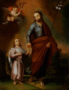 聖ヨセフと幼子キリスト、約。 1794年。