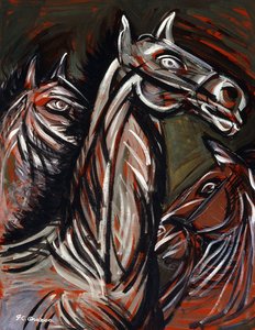 馬; 馬 作： José Clemente Orozco