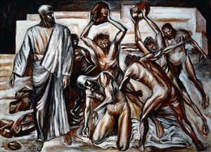 聖エステバンの殉教 作： José Clemente Orozco
