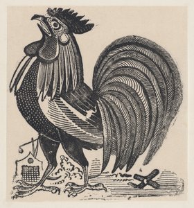 雄鶏（1880-1910年頃）。