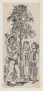 おもちゃを売る商人。 1880-1910.、約。 1880～1910年。