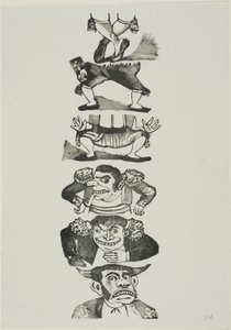 闘牛士 作： José Guadalupe Posada