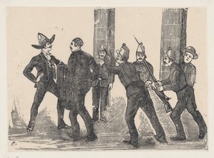 ジーザス ブルーノ マルティネスの処刑, 1892., 1892. 作： José Guadalupe Posada