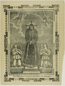 奇跡の救い主像 (The Miraculous Image of Our Savior) 作： José Guadalupe Posada