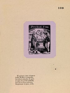 プルケ・メーカー 作： José Guadalupe Posada