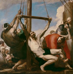 聖フィリップの殉教、1639年。 作： José Ribera de