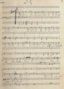 Jose Serrano (1873-1941) による、サルスエラのテノール歌手のためのロマンスの原本「Alma de Dios」 作： José Serrano