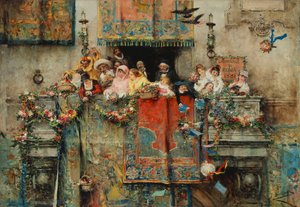 ローマのカーニバル。ローマのカーニバル 作： Jose Benlliure y Gil