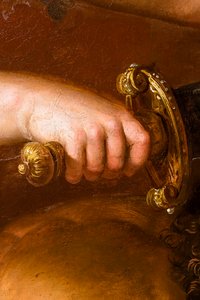 ユディトとホロフェルネス、詳細、1790-1800年頃（油彩・カンヴァス） 作： Jose Bernat Flaugier