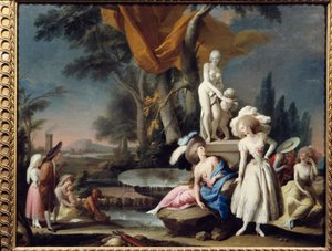 ペレリーナージュホセ・カマロン・イ・ボロナット（1730〜1803）の絵画 作： Jose Camaron