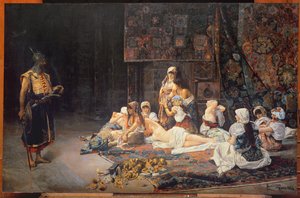 ハーレムで、1884 作： Jose Gallegos Arnosa