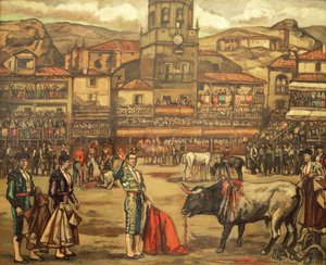 ロンダの闘牛 作： Jose Gutierrez Solana