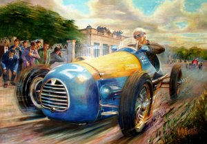 ファン マヌエル ファンジオ フォーミュラ ワン世界選手権 作： Jose Maria Villafuerte