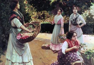 「セビリアの花売り」 作： Jose Rico Tejedo
