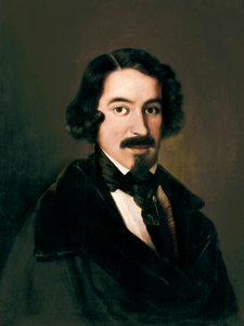 ホセ・デ・エスプロンセダ（1808-1842）の肖像 作： José de Madrazo