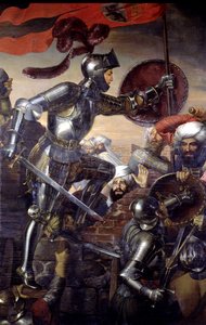 ゴンサロ・フェルナンデス・デ・コルドバによるモンテフリオ要塞の占領 作： José de Madrazo