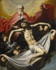聖三位一体 作： Jose de Ribera