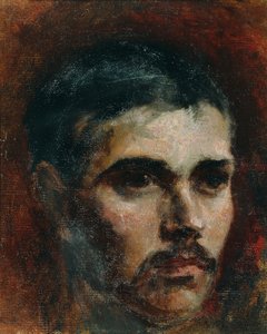 紳士の肖像 作： Josef Engelhart