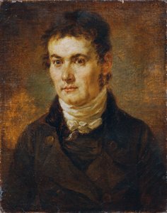 白いネクタイの男 作： Josef Georg von Edlinger