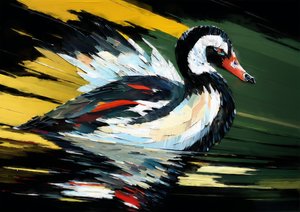 動物：ブラックスワン 4