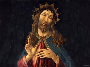JJM-再生_ボッティチェリ-S_救済者イエス・キリスト 作： Josef Johann Michel