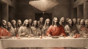 ジーザス_最後の晩餐_04 作： Josef Johann Michel