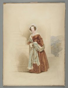 アデライダ・マリアンナ・シュターディオン・フォン・ヴァルトハウゼン伯爵夫人（1804-1885）、ブジェジャのカロロヴァ・ランツコロニスカ 作： ヨーゼフ・クリフバー