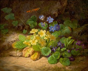 小花（高山の花） 作： Josef Lauer