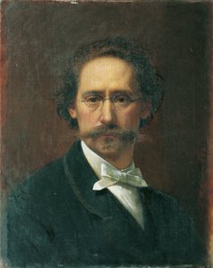 自画像 作： Josef Matthäus Aigner