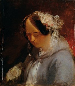 女性の肖像 作： Josef Navrátil