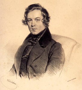 ロバートシューマン1810-1856、1839 作： Josef Nikolaus Kriehuber