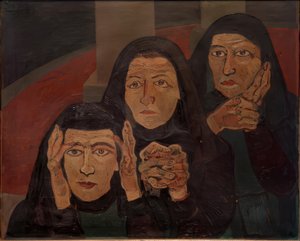 嘆き悲しむ3人の女性たち（嘆きの女性たち）