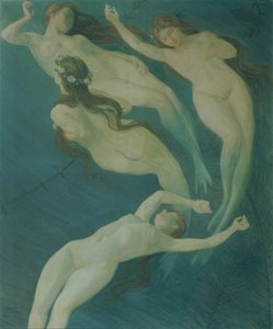 人魚、1920年。