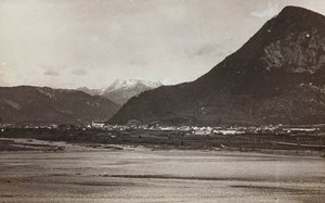 アルバム "Meine weltkriegs - Erinnerungen South-West Front (Carinthia, Italien, South Tyrol) (私の世界大戦-南西戦線の思い出（カリンシア、イタリア、トレンティーノ・アルト・アディジェ）1915/03/1931-12/11/1918 - Josef Zohles Wien ": トルメッツォの風景（モノクロ写真 作： Josef Zohles
