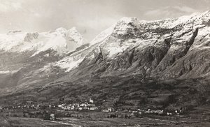 アルバム "Meine weltkriegs - Erinnerungen South-West Front (Carinthia, Italien, South Tyrol) (私の世界大戦-南西戦線の記憶（カリンシア、イタリア、トレンティーノ・アルト・アディジェ）1915/03/1931-12/11/1918 - Josef Zohles Wien ": Mount Rombon (bw/写真) 作： Josef Zohles