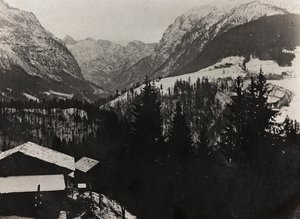 アルバム "Meine weltkriegs - Erinnerungen South-West Front (Carinthia, Italien, South Tyrol) (私の世界大戦-南西戦線の思い出（カリンシア、イタリア、トレンティーノ・アルト・アディジェ）1915年3月31日-1918年11月19日 - Josef Zohles Wien ": 観測点 砲兵隊 作： Josef Zohles