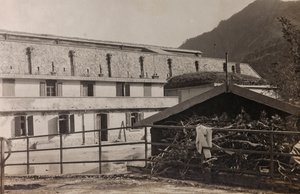 アルバム「Meine weltkriegs - Erinnerungen South-West Front (Carinthia, Italien, South Tyrol) (私の世界大戦-南西戦線の記憶（カリンシア、イタリア、トレンティーノ・アルト・アディジェ）1915/03/1931-12/11/1918 - Josef Zohles Wien ": Chiusaforteの要塞 作： Josef Zohles
