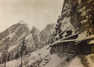 アルバム「Meine weltkriegs - Erinnerungen South-West Front (Carinthia, Italien, South Tyrol) (私の世界大戦-南西戦線の思い出（カリンシア、イタリア、トレンティーノ・アルト・アディジェ）1915/03/1915-12/11/1918 - Josef Zohles Wien ": アルジェリアの軍の兵舎 作： Josef Zohles