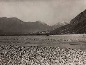 アルバム "Meine weltkriegs - Erinnerungen South-West Front (Carinthia, Italien, South Tyrol) (私の世界の戦争-南西戦線の思い出（カリンシア、イタリア、トレンティーノ・アルト・アディジェ）1915/03/1931-12/11/1918 - Josef Zohles Wien ": 戦地（モノクロ写真）。