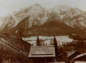 アルバム「Meine weltkriegs - Erinnerungen South-West Front (Carinthia, Italien, South Tyrol) (私の世界大戦-南西戦線の思い出（カリンシア、イタリア、トレンティーノ・アルト・アディジェ）1915/03/1931-12/11/1918 - Josef Zohles Wien ":レザッハトル（モノクロ写真 作： Josef Zohles