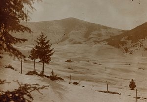 アルバム "Meine weltkriegs - Erinnerungen South-West Front (Carinthia, Italien, South Tyrol) (私の世界大戦-南西戦線の思い出（カリンシア、イタリア、トレンティーノ・アルト・アディジェ）1915年3月31日-1918年11月19日 - Josef Zohles Wien ": Santa Giustina (モノクロ写真)