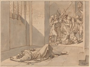 ウェンツェル3世の暗殺 作： Josef von Führich
