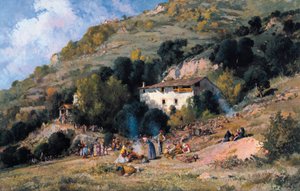 カタルーニャのフォークフェスティバル「aplex 作： Josep Berga Boix