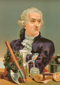 アントワーヌ・ローラン・ド・ラヴォワジエ 作： Josep or Jose Planella Coromina