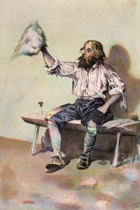 ロビンソン・クルーソー: 私は自分で帽子を作ります (カラーリソ) 作： Joseph (after) Finnemore