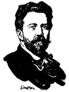 サー・ヘンリー・J・ウッド（リトグラフ