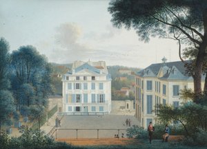 パリ植物園のブッフォンの家 作： Joseph August Knip