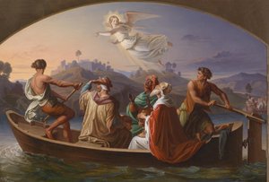 ベツレヘムに向かう途中の3人の賢者 作： Joseph Binder