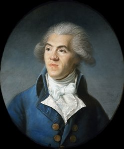 Antoine-Pierre-Joseph-Marie Barnave 1761-1793 の肖像画、1970 年代初頭。 作： Joseph Boze