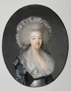 サヴォイアのマリア テレジア王女 1756 年から 1805 年、アルトワ伯爵夫人、1785 年。 作： Joseph Boze